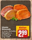 Schweine-Rückensteaks Angebote bei REWE Freiburg für 2,99 €