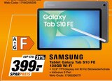 Tablet Galaxy Tab S10 FE 128GB Wi-Fi Angebote von Samsung bei expert Bamberg für 399,00 €