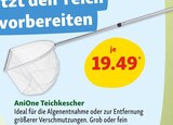Teichkescher im Fressnapf Prospekt Teichkescher von AniOne im aktuellen Fressnapf Prospekt für 19,49 €