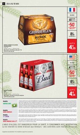 Promos Bud dans le catalogue "SPÉCIAL BIÈRES ON N'A PAS FAIT LES CHOSES À DEMI" de Intermarché à la page 8 Promos Bud dans le catalogue "SPÉCIAL BIÈRES ON N'A PAS FAIT LES CHOSES À DEMI" de Intermarché à la page 8