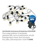 Promo Guirlande lumineuse d’extérieur GULIRISK à 4,00 € dans le catalogue Jysk à Hazebrouck