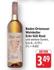 EDEKA - Echt Süß Rosé Angebot im Prospekt Echt Süß Rosé bei EDEKA im Prospekt "" für 3,49 €