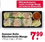 Sommer Rolle Räucherlachs Mango Angebote bei E center Baden-Baden für 7,99 €