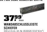 OBI Weidenhain - WANDABSCHLUSSLEISTE SCHIEFER Angebot im Prospekt WANDABSCHLUSSLEISTE SCHIEFER bei OBI im Weidenhain Prospekt für 37,99 €