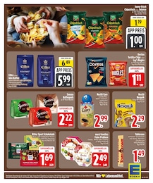Knabberzeug im EDEKA Prospekt Knabberzeug im EDEKA Prospekt "Wir lieben Lebensmittel." auf Seite 21
