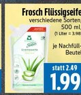 Flüssigseife im Angebot bei EDEKA in Gießen Flüssigseife Angebote von Frosch bei EDEKA Gießen für 1,99 €