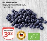 Bio Heidelbeeren bei GLOBUS im Weiterstadt Prospekt für 3,33 €