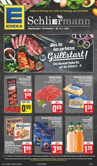 EDEKA Prospekt Wir lieben Lebensmittel! mit  Seiten