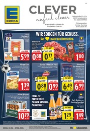 EDEKA Prospekt für Schalksmühle mit 24 Seiten EDEKA Prospekt für Schalksmühle: "Aktuelle Angebote", 24 Seiten, 22.06.2026 - 27.06.2026