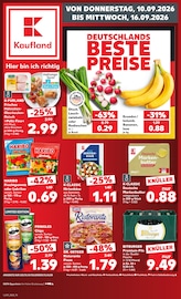 Kaufland Supermarkt Prospekt der aktuellen Woche mit 68 Seiten, gültig von 10.09.2026 bis 16.09.2026, in Nierstein und Umgebung Aktueller Kaufland Supermarkt Prospekt in Nierstein und Umgebung, "Hier bin ich richtig" mit 68 Seiten, 10.09.2026 - 16.09.2026