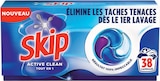 Lessive caps tout en 1 Active Clean - SKIP en promo chez Intermarché Super Saint-Dizier à 8,61 €