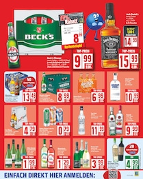 Jack Daniels Angebot im aktuellen EDEKA Prospekt auf Seite 16