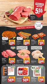 Rindfleisch im REWE Prospekt in Hennef Aktueller REWE Prospekt mit Rindfleisch, "Dein Markt", Seite 10