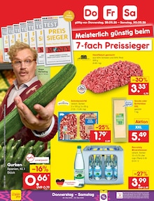 Wasser im aktuellen Netto Marken-Discount Prospekt (Erfurt) Wasser im Netto Marken-Discount Prospekt "Aktuelle Angebote" mit 60 Seiten (Erfurt)