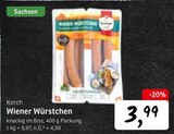 Aktuelles Wiener Würstchen Angebot bei Konsum in Dresden ab 3,99 €