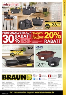 Küche im aktuellen BRAUN Möbel-Center Prospekt (Freiburg (Breisgau)) Küche im BRAUN Möbel-Center Prospekt "EXKLUSIVER PERSONAL VERKAUF" mit 4 Seiten (Freiburg (Breisgau))