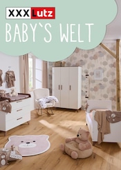 Bett im XXXLutz Möbelhäuser Prospekt in Laatzen Aktueller XXXLutz Möbelhäuser Prospekt mit Bett, "BABY'S WELT", Seite 1