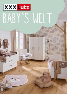 Aktueller XXXLutz Möbelhäuser Prospekt (Kierspe, 1 Seite zum blättern XXXLutz Möbelhäuser Prospekt BABY'S WELT mit 1 Seite
