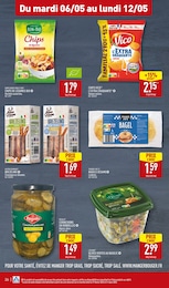 Prix et réduction Cornichons dans le prospectus Aldi en cours Offre Cornichons dans le catalogue Aldi du moment à la page 29