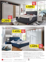 Boxspringbett im XXXLutz Möbelhäuser Prospekt in Bonn Aktueller XXXLutz Möbelhäuser Prospekt mit Boxspringbett, "DAS IST DER XXXLutz SSV", Seite 20