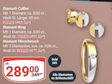 Diamant-Collier Angebote bei GLOBUS Wetzlar für 289,00 €