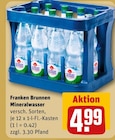 Mineralwasser Angebote von Franken Brunnen bei REWE Schweinfurt für 4,99 €