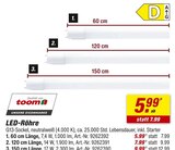 LED-Röhre im toom Baumarkt Prospekt LED-Röhre von toom im aktuellen toom Baumarkt Prospekt für 5,99 €