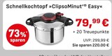Aktuelle Schnellkochtopf Angebote bei EDEKA in Regensburg Aktuelles Schnellkochtopf »ClipsoMinut‘ Easy« Angebot bei EDEKA in Regensburg ab 79,99 €