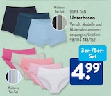 Unterhosen 3er-Set von LILY & DAN im aktuellen ALDI SÜD Prospekt für 4,99 €