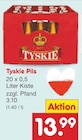 Tyskie Pils im Netto Marken-Discount Prospekt Tyskie Pils im aktuellen Netto Marken-Discount Prospekt für 13,99 €
