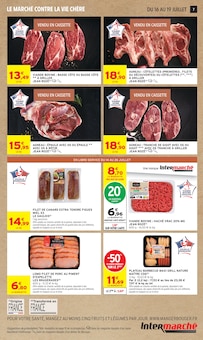 Promotion Côtelettes D'agneau dans le prospectus Intermarché Super, valable du 14/07/2026 au 26/07/2026 Promo Côtelettes D'agneau dans le catalogue Intermarché Super du moment à la page 7