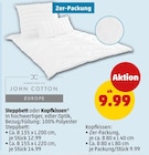 Steppbett oder Kopfkissen Angebote von JOHN COTTON bei Penny Bautzen für 9,99 €