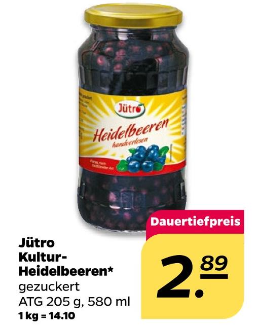 Kultur-Heidelbeeren