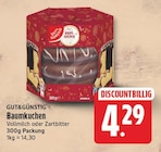 Baumkuchen von GUT&GÜNSTIG für 4,29 € bei EDEKA im Angebot Baumkuchen von GUT&GÜNSTIG im aktuellen EDEKA Prospekt