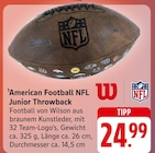 American Football NFL Junior Throwback im aktuellen Prospekt bei EDEKA in Eschach