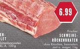 Aktuelles Frischer Schweine-Rückenbraten Angebot bei E center in Essen ab 6,99 €