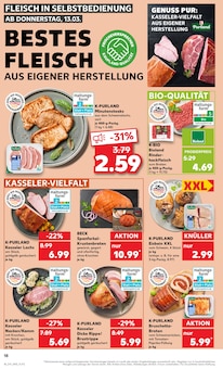 Rindfleisch im Kaufland Prospekt "Aktuelle Angebote" mit 48 Seiten (Moers)