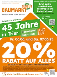 Der aktuelle Globus-Baumarkt Prospekt Der aktuelle Globus-Baumarkt Prospekt Immer eine Idee besser