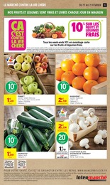 Offre Courgette dans le catalogue Intermarché Express du moment à la page 5