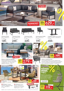 Couch im Zurbrüggen Prospekt "GARTEN-ERÖFFNUNGS-PREISE" mit 8 Seiten (Hamm)