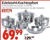 Edelstahl-Kochtopfset Angebote bei Wreesmann Cuxhaven für 69,99 €
