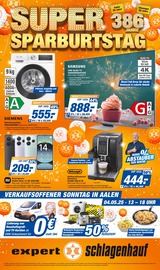 Aktueller expert Elektromarkt Prospekt in Adlersteige und Umgebung, "Top Angebote" mit 12 Seiten, 02.05.2025 - 08.05.2025
