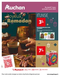 Prospectus Auchan Hypermarché à Saint-Pierre-de-Chandieu, "Joyeux Ramadan", 24 pages, 07/03/2023 - 03/04/2023