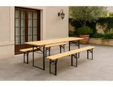 Brico Dépôt Beaucouzé - Promo Table pliante acier bois Promo Table pliante acier bois à 119,00 € dans le catalogue Brico Dépôt à Beaucouzé