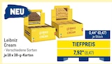 Kekse Cream im METRO Prospekt Kekse Cream von Leibniz im aktuellen METRO Prospekt für 8,47 €