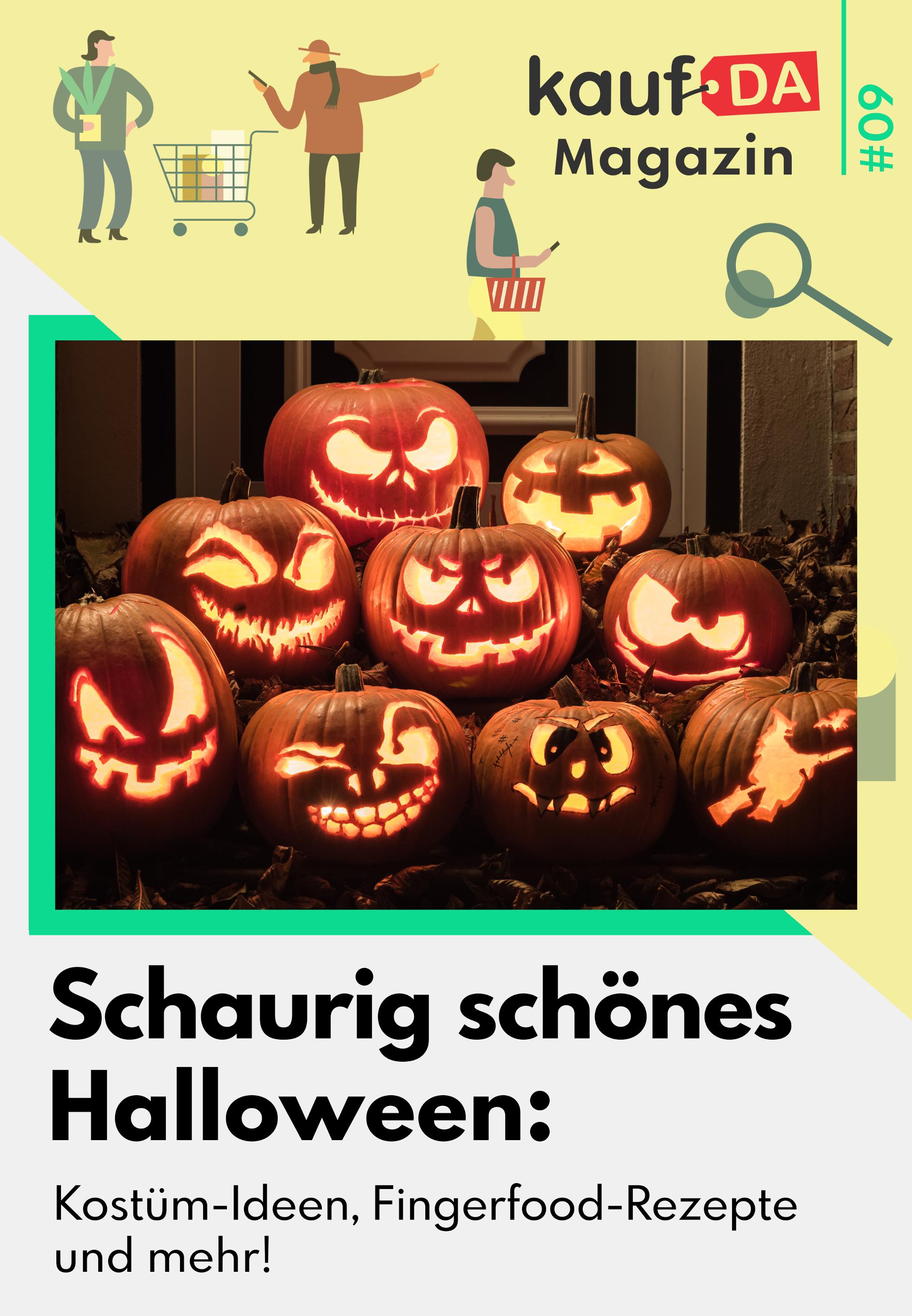 kaufDA Magazin Prospekt für Untergruppenbach mit 1 Seite kaufDA Magazin Prospekt für Untergruppenbach: "Schaurig schönes Halloween:", 1 Seite, 01.10.2021 - 05.11.2021
