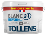 PEINTURE BLANCHE 2 EN 1 10L en promo chez Brico Dépôt Clichy-sous-Bois à 39,90 €