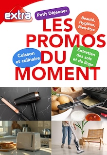 Prospectus Extra en cours, "LES PROMOS DU MOMENT", page 1 sur 1