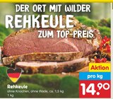 Rehkeule Angebote bei Netto Marken-Discount Mühlhausen für 14,90 €