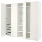 Kleiderschrank weiß/weiß 250x60x236 cm Angebote von PAX / FORSAND bei IKEA Friedrichshafen für 665,00 €